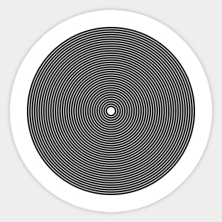 Tight Circles Sticker